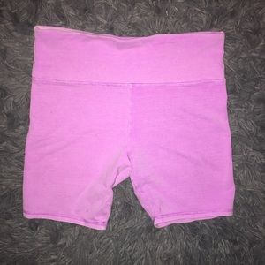 Forever 21 pink biker shorts